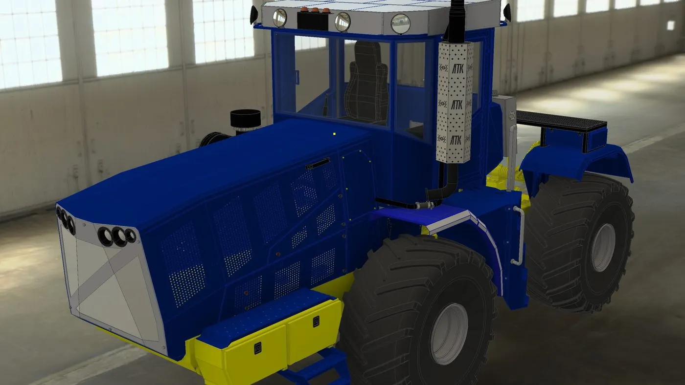 Tractor operator cabin built to order